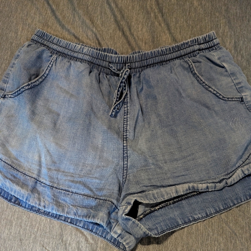 Universal Thread High Waist Blue Shorts